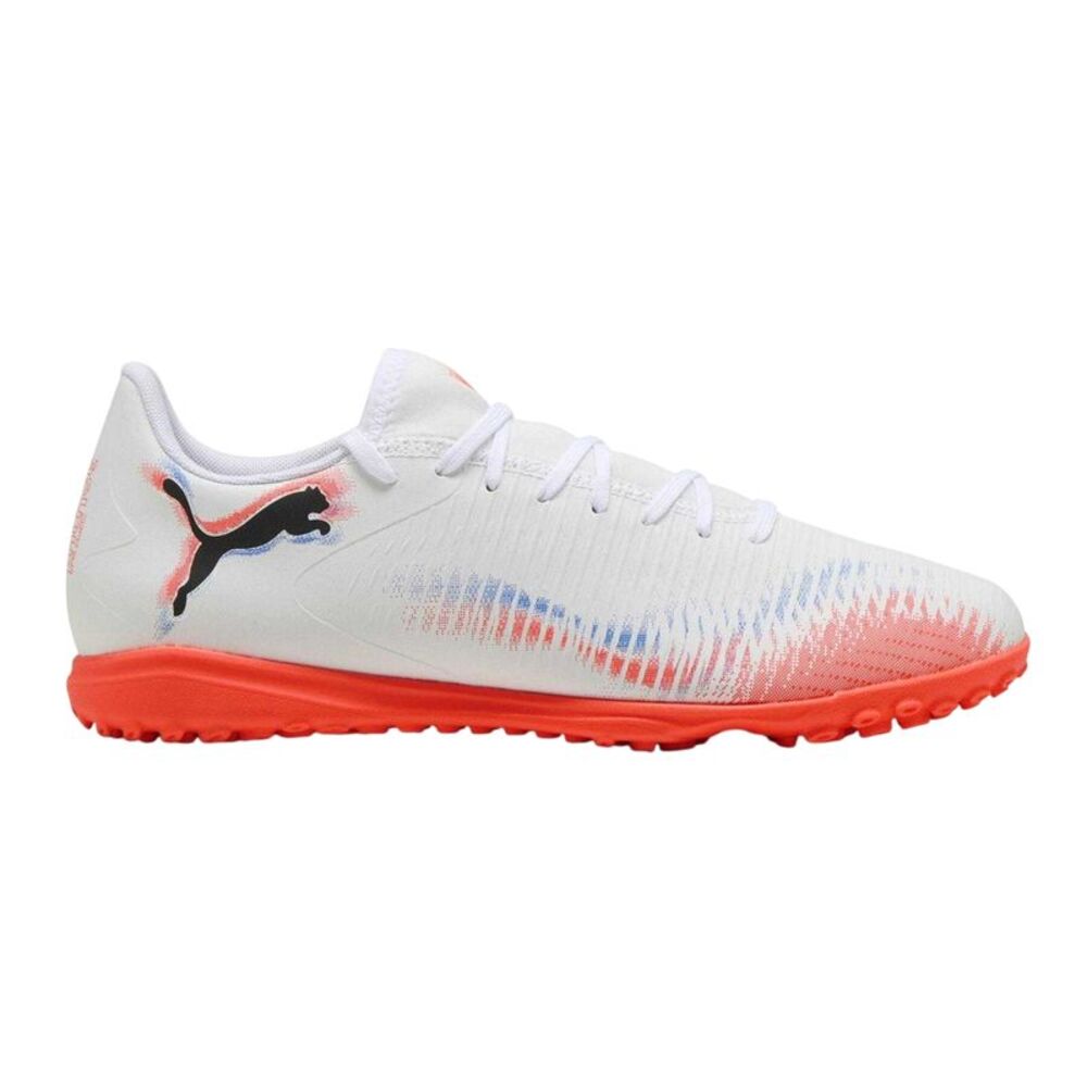 Puma Mens Future 8 Play Astro Turf Sneakers / White/Black/Red